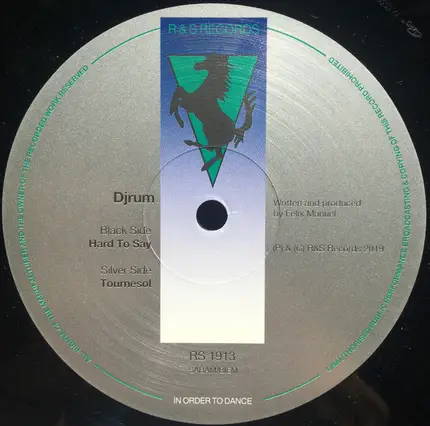 DJ Rum - Hard To Say / Tournesol