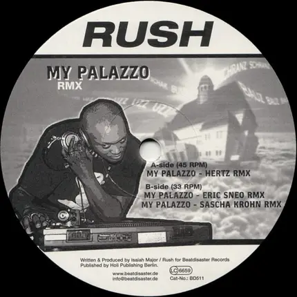 DJ Rush - My Palazzo (Remixes)