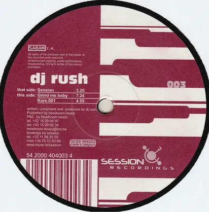 DJ Rush - Session