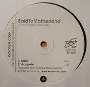 DJ Said - To Motherland
