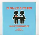 CD Single - Dj Salex & 2Chris - Only For Friends - Promo Cardboard