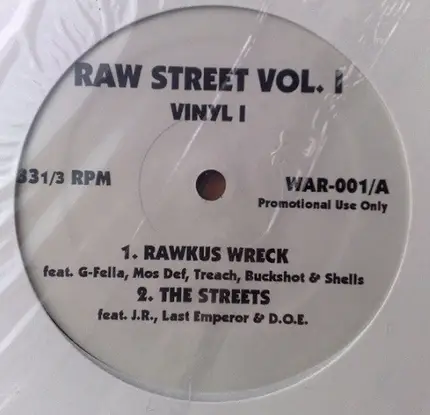 DJ Self - Raw Street Vol.1 Vinyl 1