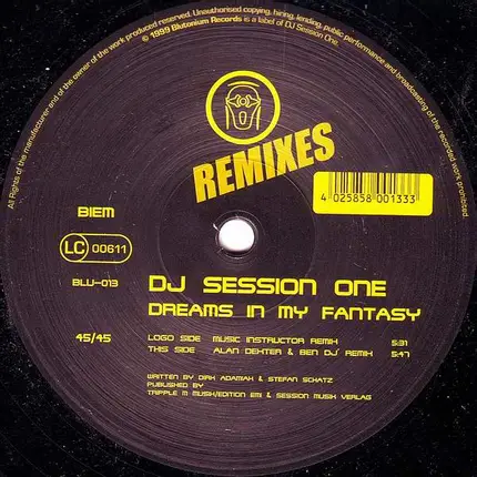 DJ Session One - Dreams In My Fantasy (Remixes)