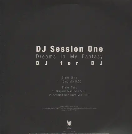 DJ Session One - Dreams In My Fantasy