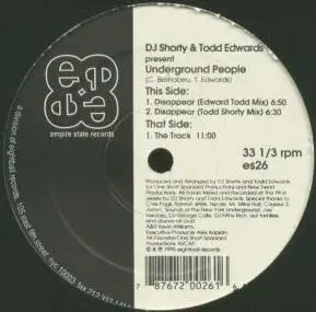 DJ Shorty & Todd Edwards - Underground People