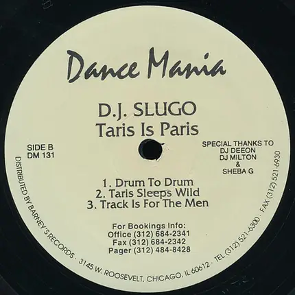 DJ Slugo - Taris Is Paris