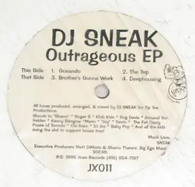 DJ Sneak - Outrageous EP