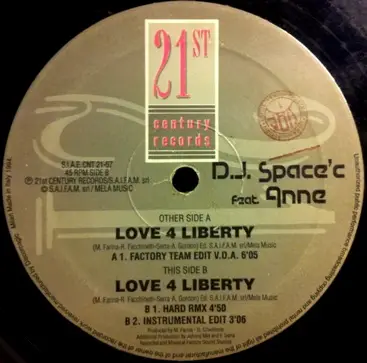 DJ Space'C - Love 4 Liberty