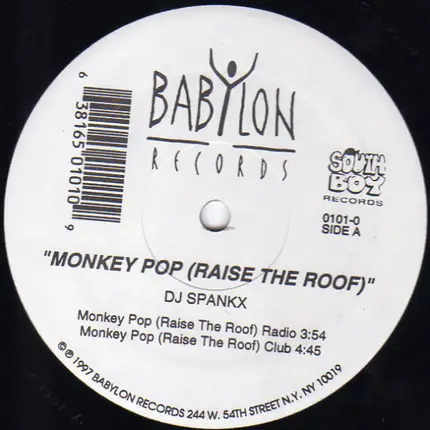 DJ Spankx - Monkey Pop (Raise The Roof)