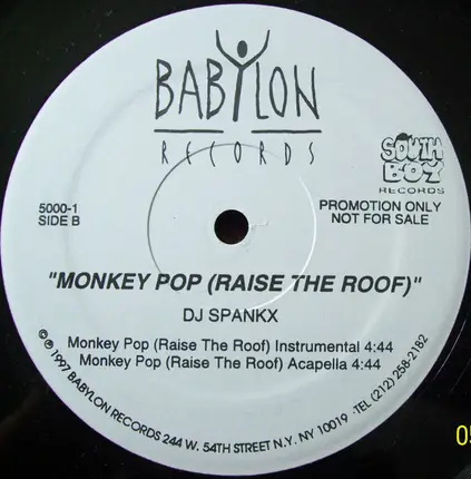 DJ Spankx - Monkey Pop (Raise The Roof)