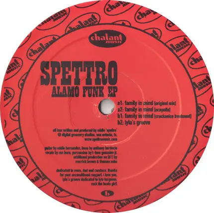 DJ Spettro - Alamo Funk EP