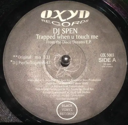 DJ Spen / Mop - Trapped When U Touch Me