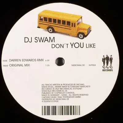 DJ Swam - Don't You Like