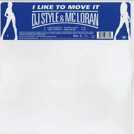 DJ Style & MC Loran - I Like To Move It