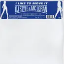 12inch Vinyl Single - DJ Style & MC Loran - I Like To Move It