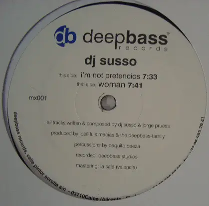 DJ Susso - I'm Not Pretencios