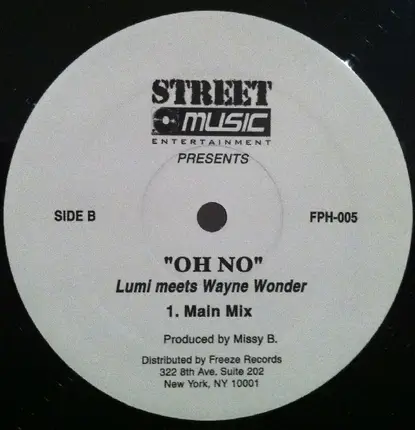 DJ Missy B / Lumi Meets Wayne Wonder - Crazy In Da Club / Oh No