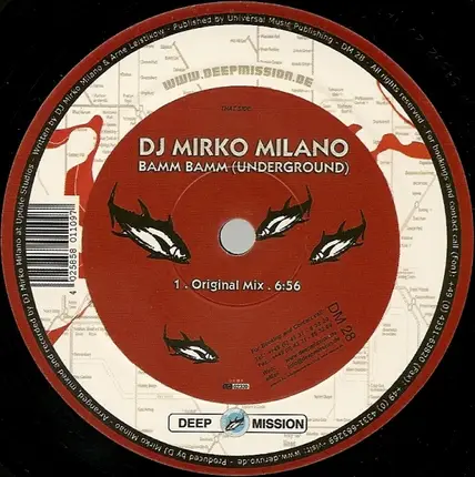 DJ Mirko Milano - Bamm Bamm (Underground)