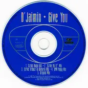 CD Single - D'Jaimin - Give You (UK Import)