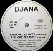 12inch Vinyl Single - Djana - Rien Que Des Mots