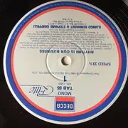 LP - Django Reinhardt And Stéphane Grappelli - Rhythm Is Our Business - Mono
