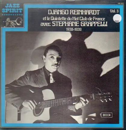 Django Reinhardt Et Le Quintette Du Hot Club De France Avec Stéphane Grappelli - 1938-1939 Vol. 3