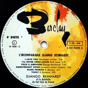 LP - Django Reinhardt Et Quintette Du Hot Club De France - L'incomparable Django Reinhardt