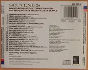 CD - Django Reinhardt & Stéphane Grappelli With Quintette Du Hot Club De France - Souvenirs