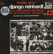 LP - Django Reinhardt With The Glenn Miller's All Stars - Paris 1945