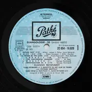 LP - Django Reinhardt - Djangologie 20 (1949)
