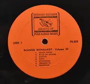 LP - Django Reinhardt - Django Reinhardt (Volume III)