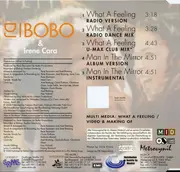 CD Single - DJ BoBo & Irene Cara - What A Feeling