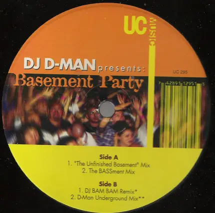 DJ D-Man - Basement Party