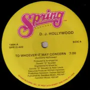 12'' - DJ Hollywood - To Whoever It May Concern