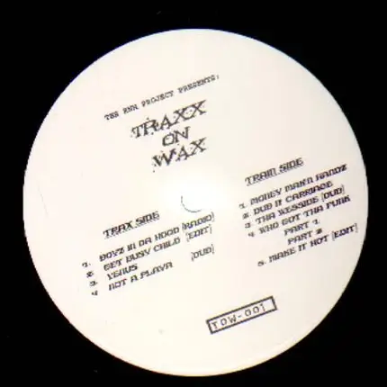 DJ Hope - Traxx On Wax Vol.1
