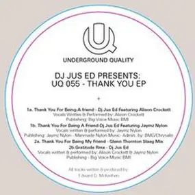 Dj Jus Ed - Thank You Ep