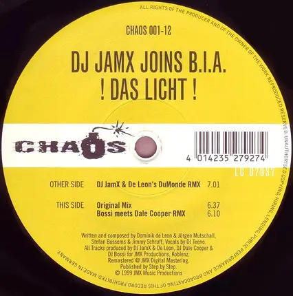DJ JamX Joins B.I.A. - ! Das Licht !