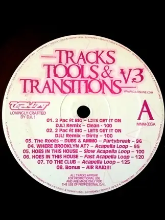 Djl! - Tracks Tools & Transitions V3