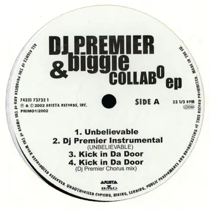 DJ Premier & Biggie Smalls - Collabo EP