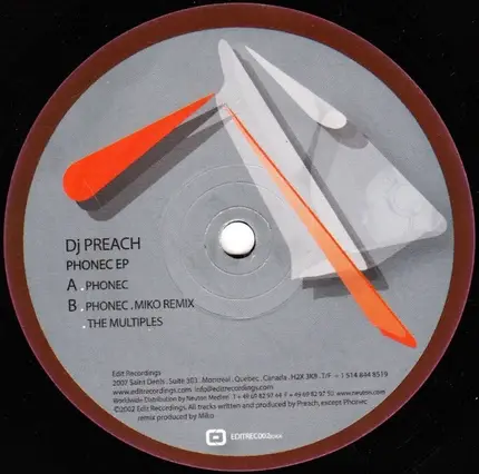 DJ Preach - Phonec EP