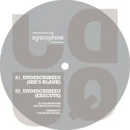 Dj Qu - Undescribed Ep