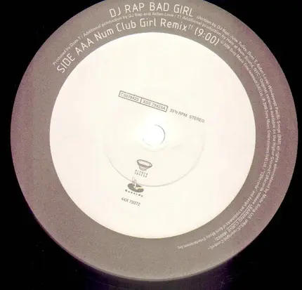 DJ Rap - Bad Girl (Remixes)