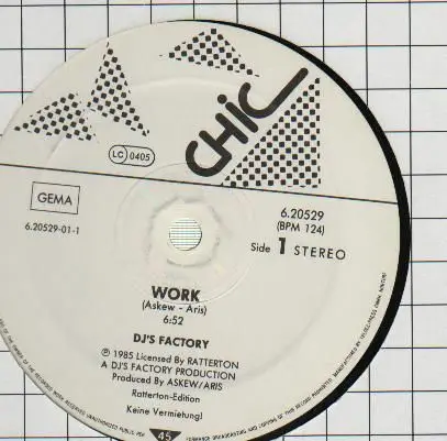 DJ's Factory - Work