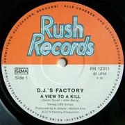 12'' - DJ's Factory - A View To A Kill