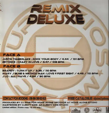 DJ Sios - Remix Deluxe Volume 5