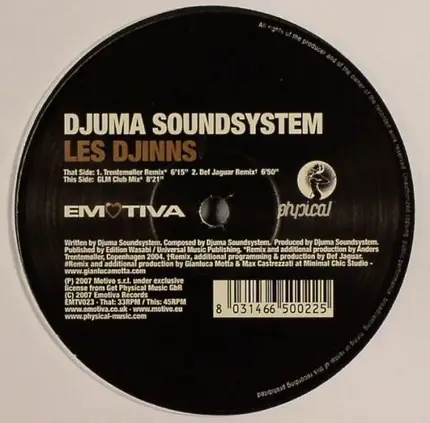 Djuma Soundsystem - Les Djinns