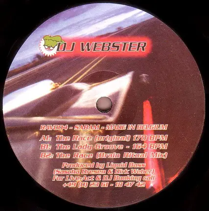 DJ Webster - The Race EP