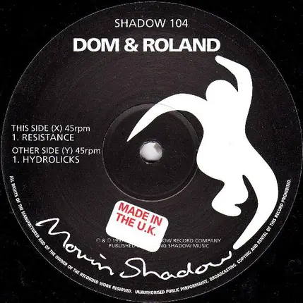 Dom & Roland - Resistance / Hydrolicks