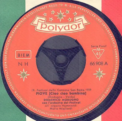 Domenico Modugno - Piove (Ciao Ciao Bambina)