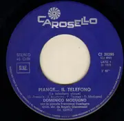 7inch Vinyl Single - Domenico Modugno Con La Piccola Francesca Guadagno - Piange... Il Telefono